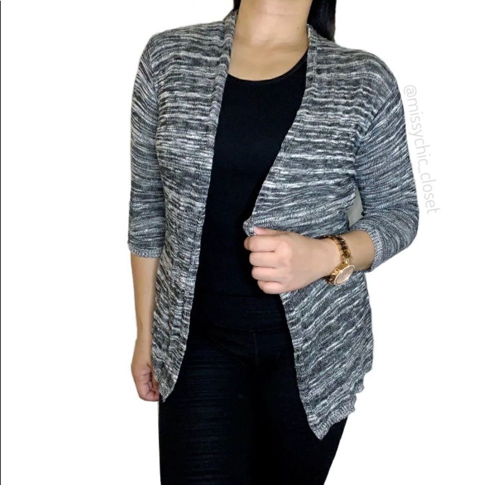 Yorn Art Lightweight Open Front Cardigan, Sz Small